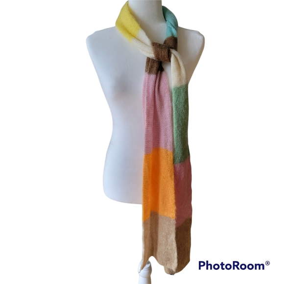 Gap- Multi-Colored Striped Scarf - Picture 2 of 7